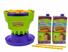 Gazillion Bubbles bubble mania bubble wand set with green bubble maker, purple base, two refills.