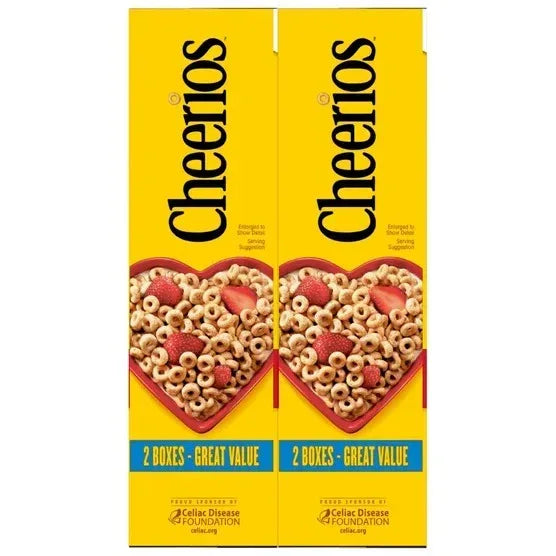 General Mills, Cheerios Cereal, 20.35 oz, 2-Count