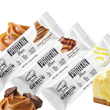 Protein bar foil wrappers for caramel, peanut, and vanilla; gluten free