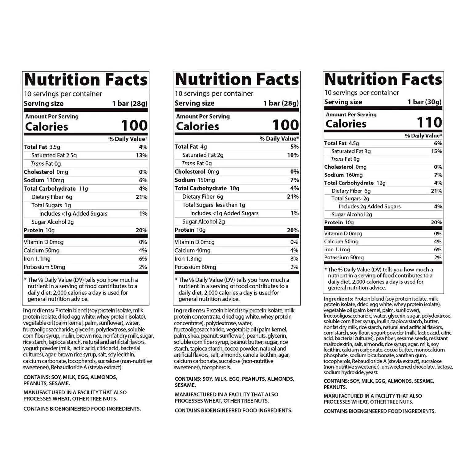 Genius Gourmet Variety Crispy Protein Bar Treat, 30-count - USA MEGA SHOP