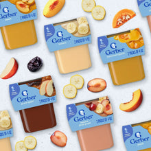 Gerber super blends purees 4 oz tubs assortment with multiple flavor lids