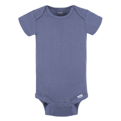 Gerber Baby Neutral Short Sleeve Onesies, 3-Pack