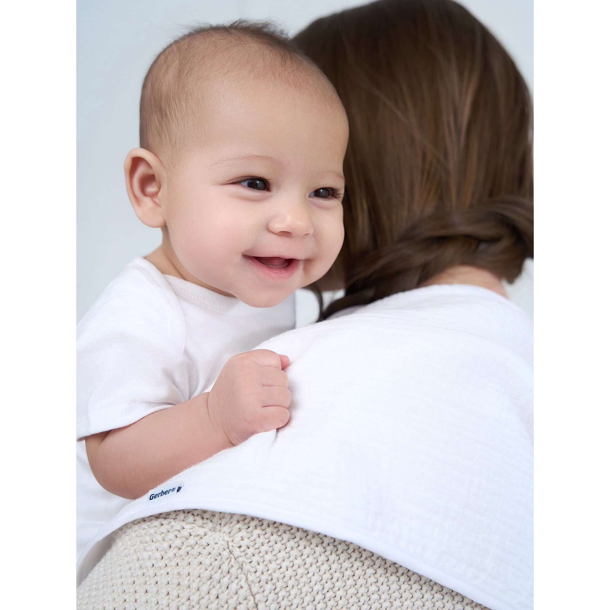 Gerber Baby Neutral Short Sleeve Onesies, 3-Pack