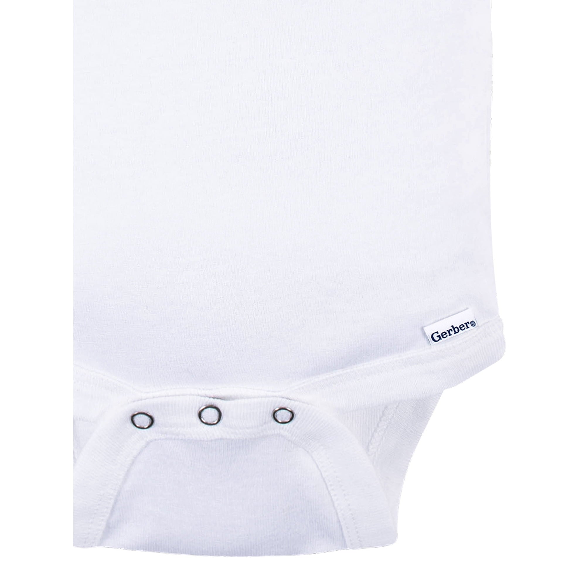 Gerber Baby Neutral Short Sleeve Onesies, 3-Pack