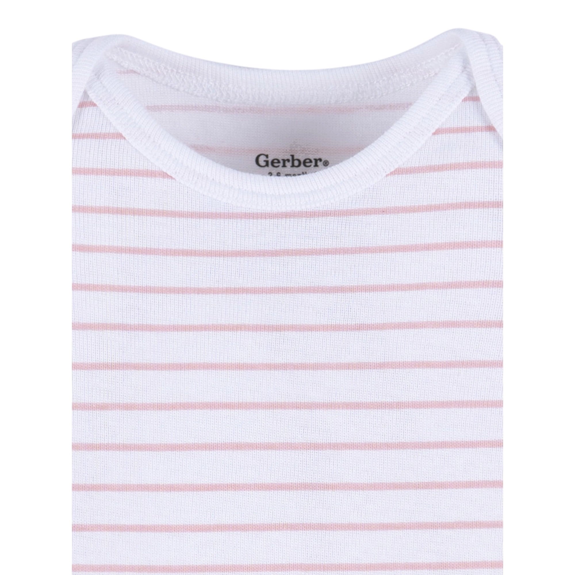 Gerber Baby Neutral Short Sleeve Onesies, 3-Pack