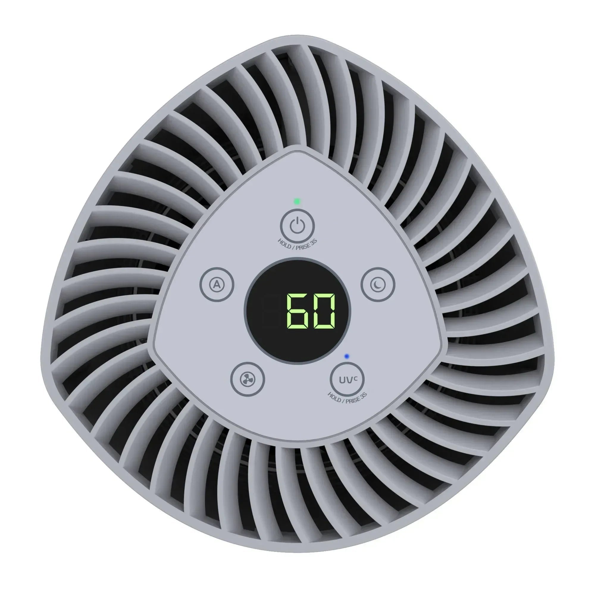 GermGuardian Airsafe+ Intelligent Air Purifier with HEPA Filter, UV-C, Air Quality Monitor