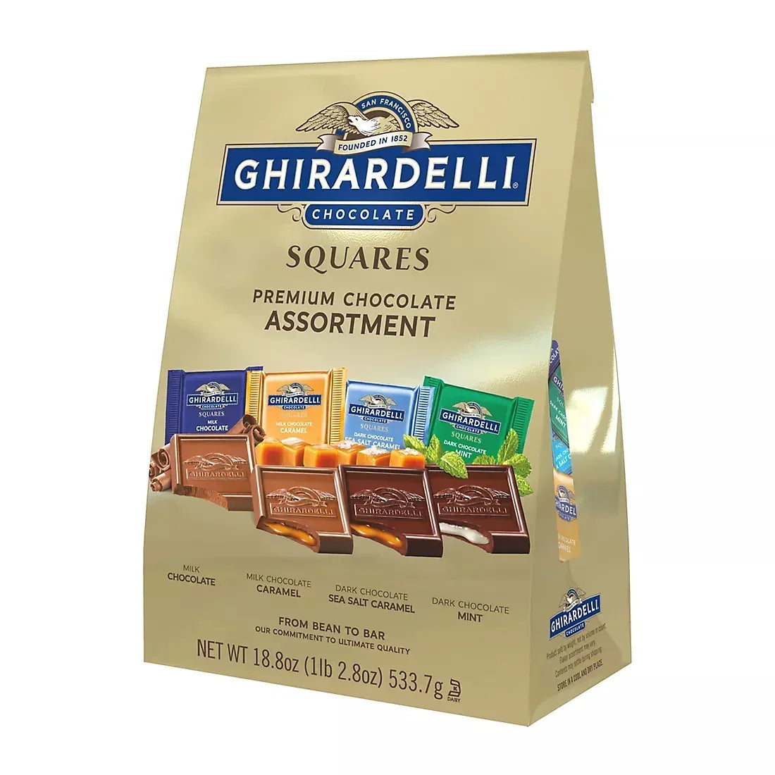 Ghirardelli Assorted Squares Bag, 18.8 oz.