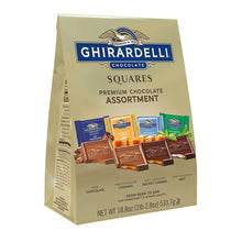 Assorted chocolate squares bag with Ghirardelli Squares premium label, 18.8 oz.