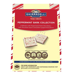 Ghirardelli Chocolate Squares Peppermint Bark Collection, 16.7 oz. - USA MEGA SHOP