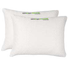 GhostBed 2-Pack Shredded Memory Foam Pillow, Assorted Sizes