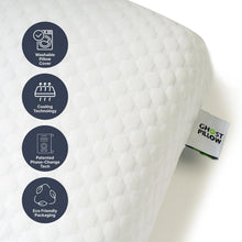 GhostBed Gel Memory Foam Cooling Bed Pillow, Standard/Queen