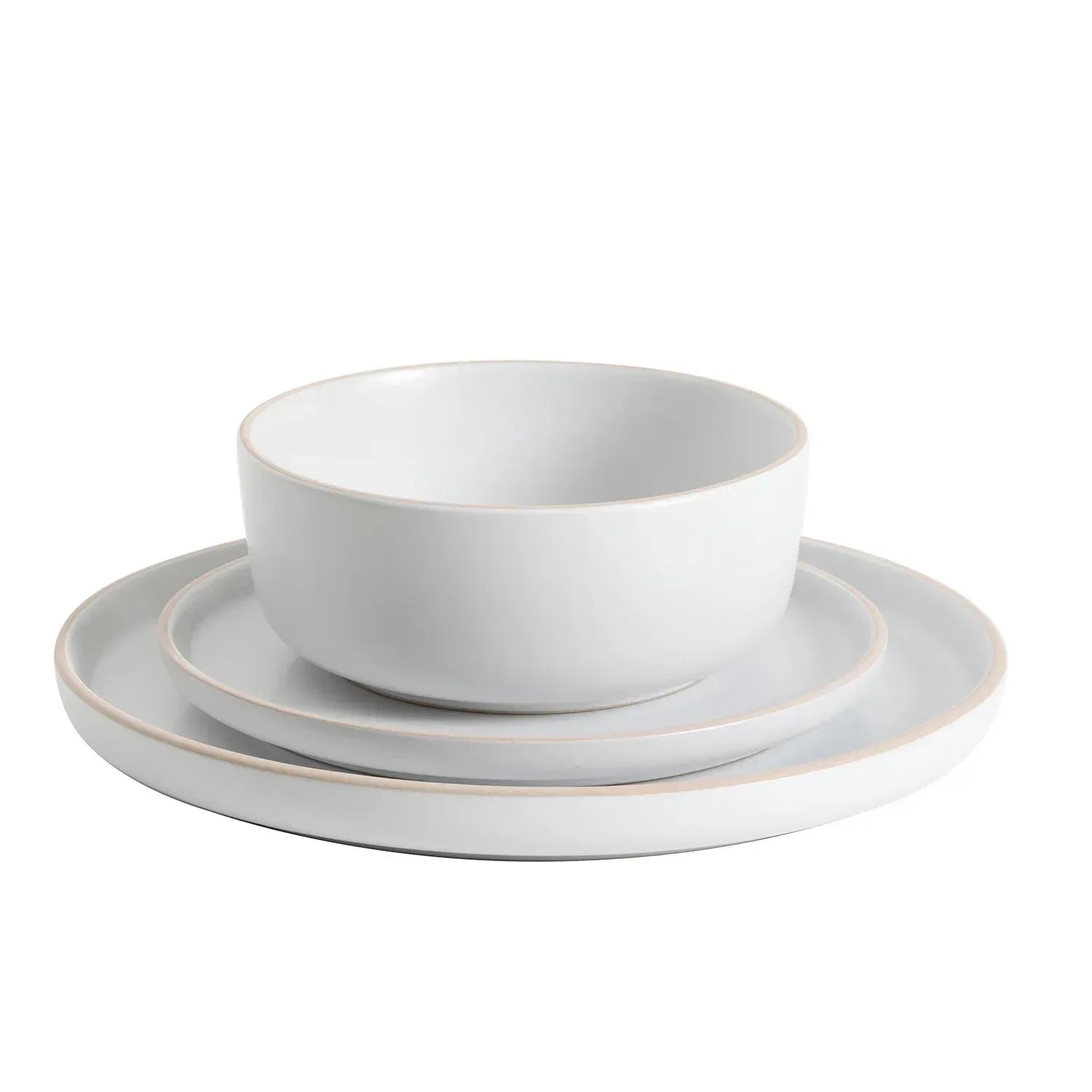 Gibson Home 18-Piece Everyday Essential Coupe Dinnerware Set