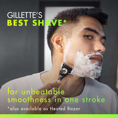 Gillette Labs Razor with Exfoliating Bar, 5 Refills, 1 Hanger
