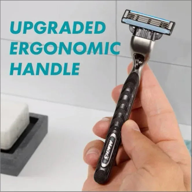 Gillette Mach3 Razor Blade Refills, Razor Cartridges, Razor Refills for Men, Lubrication Strip, 20 ct.