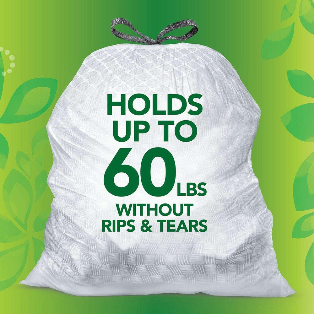 Glad ForceFlex 13-Gallon Kitchen Trash Bags, Gain Original Scent + Febreze, 160 ct. - USA MEGA SHOP