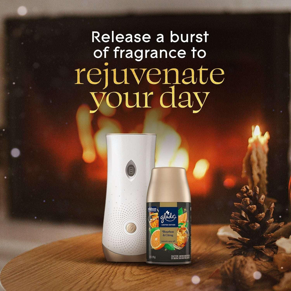 Glade Automatic Spray Air Freshener, Pumpkin & Ginger, 1 Device + 3 Refills - USA MEGA SHOP
