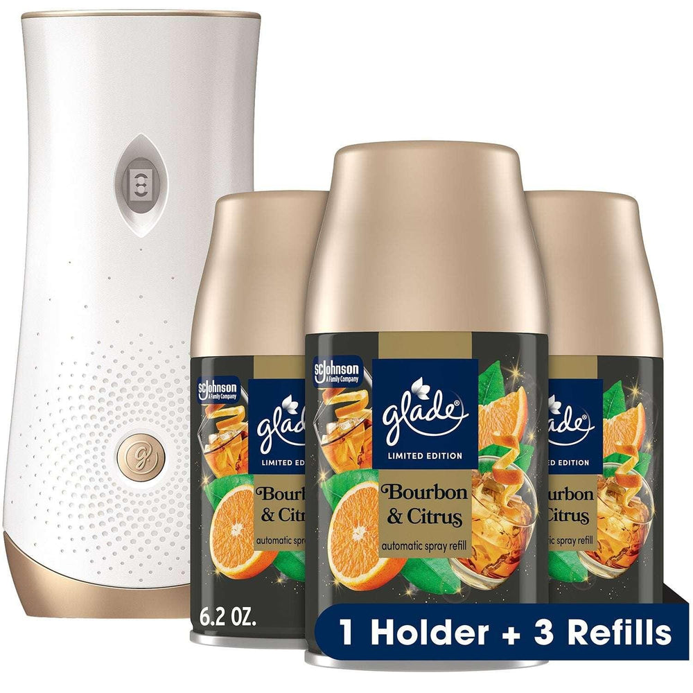 Glade Automatic Spray Air Freshener, Pumpkin & Ginger, 1 Device + 3 Refills - USA MEGA SHOP