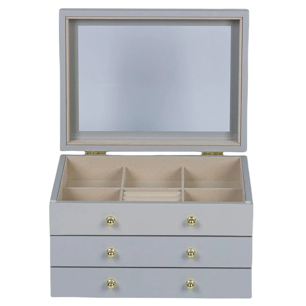 Glass Lift Top Jewelry Box - USA MEGA SHOP
