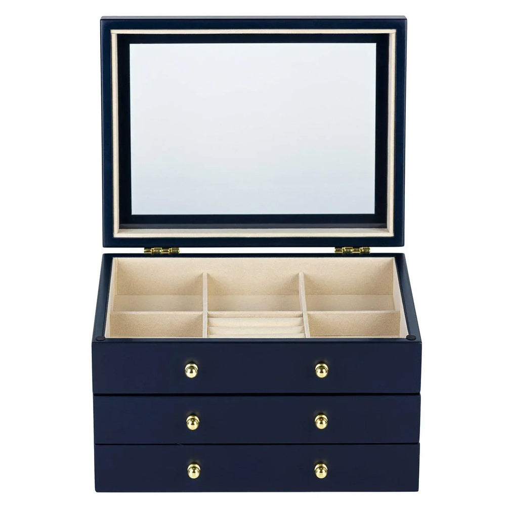 Glass Lift Top Jewelry Box - USA MEGA SHOP