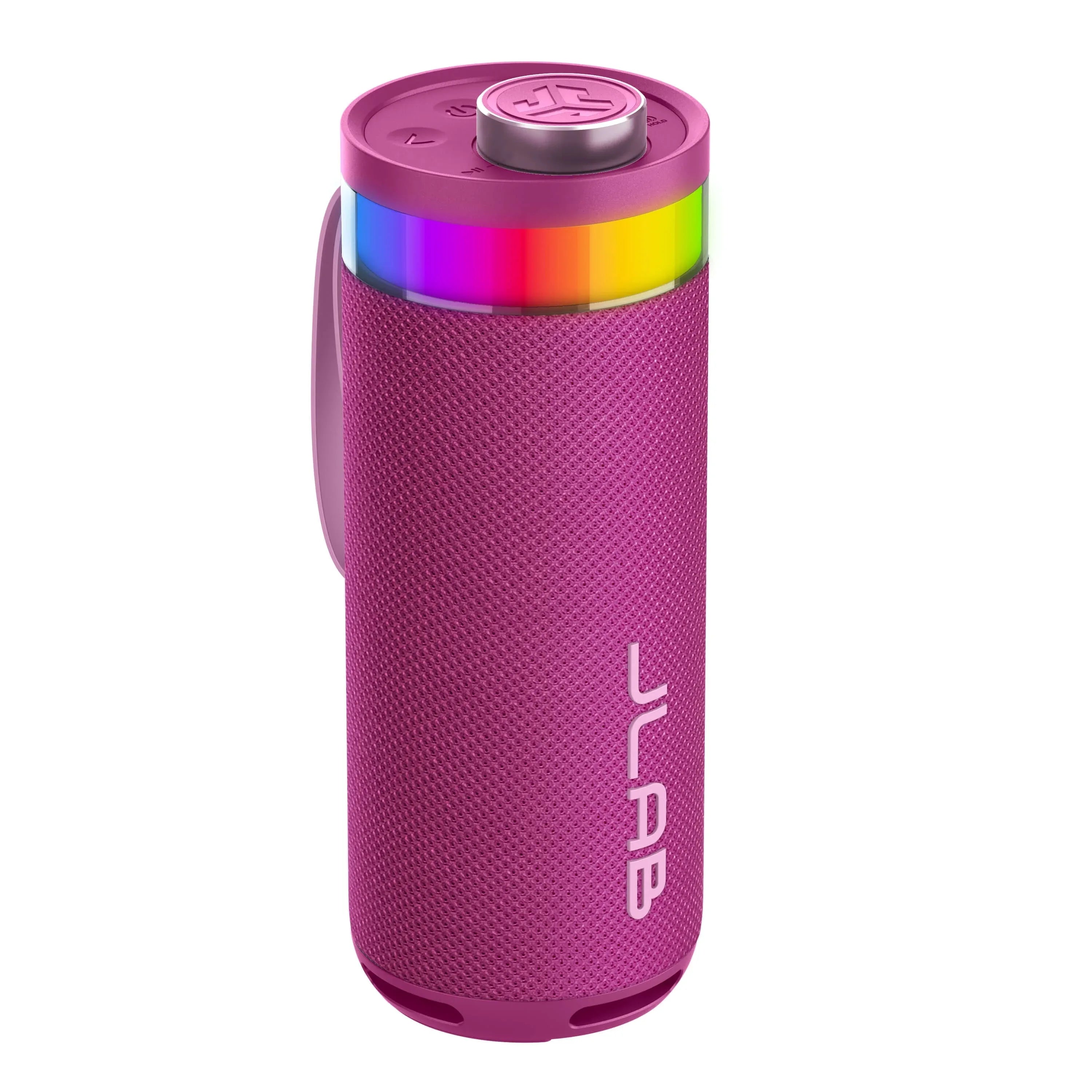 JLab GO Party Speaker - Black; Bluetooth Portable Speaker with RGB Lighting, 10W