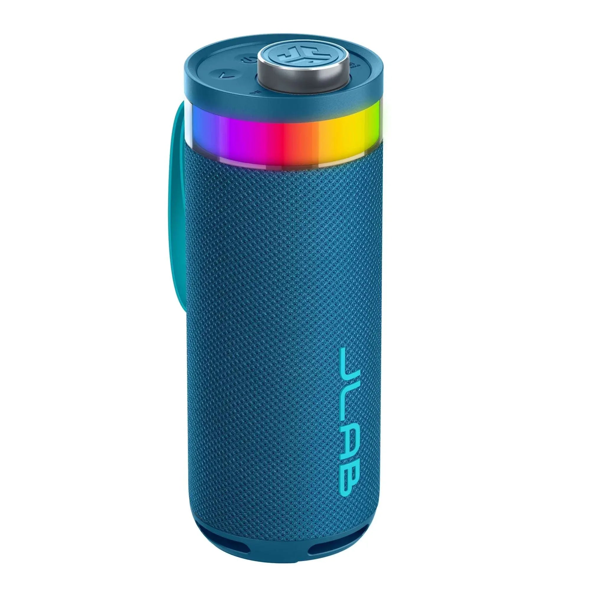 JLab GO Party Speaker - Black; Bluetooth Portable Speaker with RGB Lighting, 10W