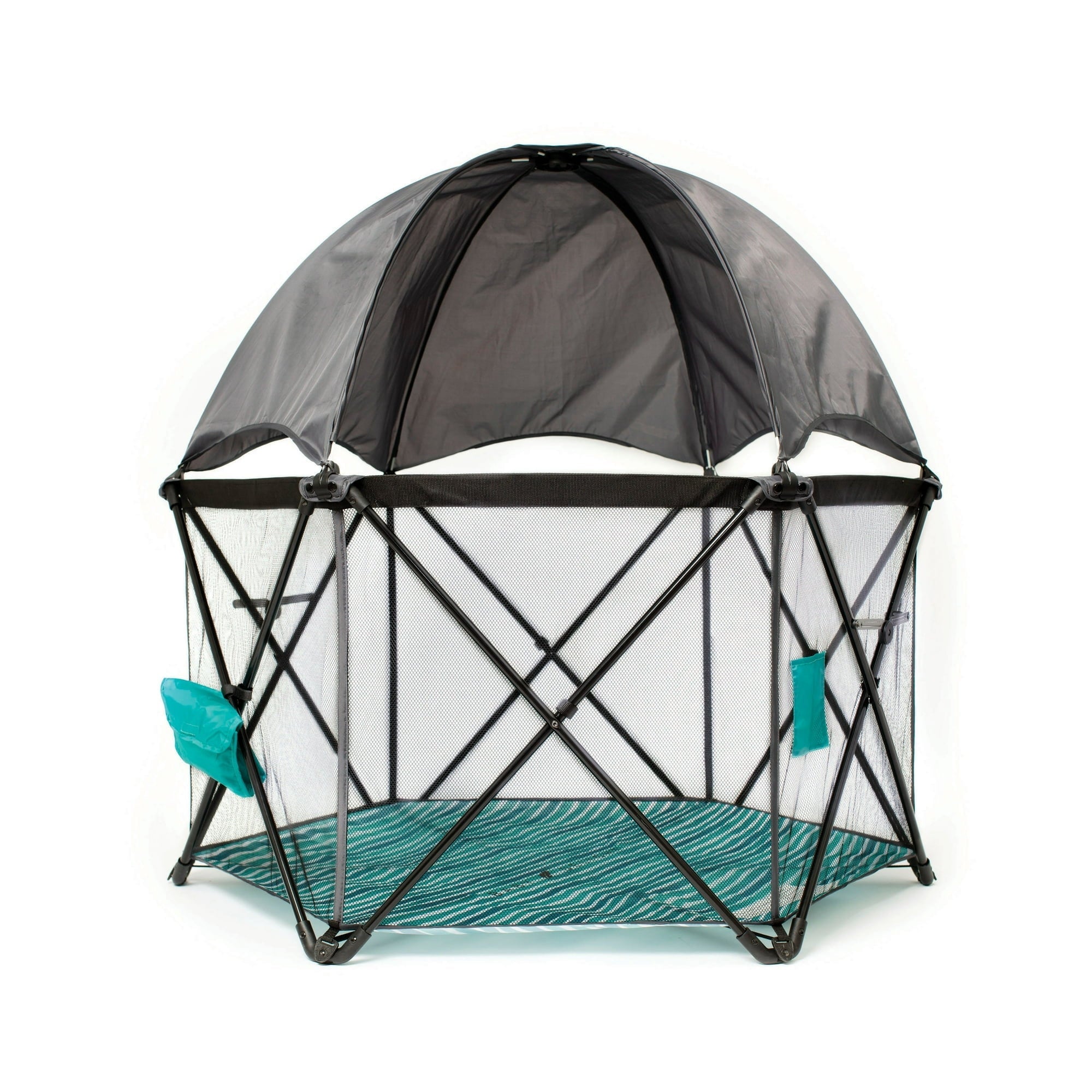 Go With Me Eclipse Portable Toddler Playard with Canopy, Indoor/Outdoor, Unisex
