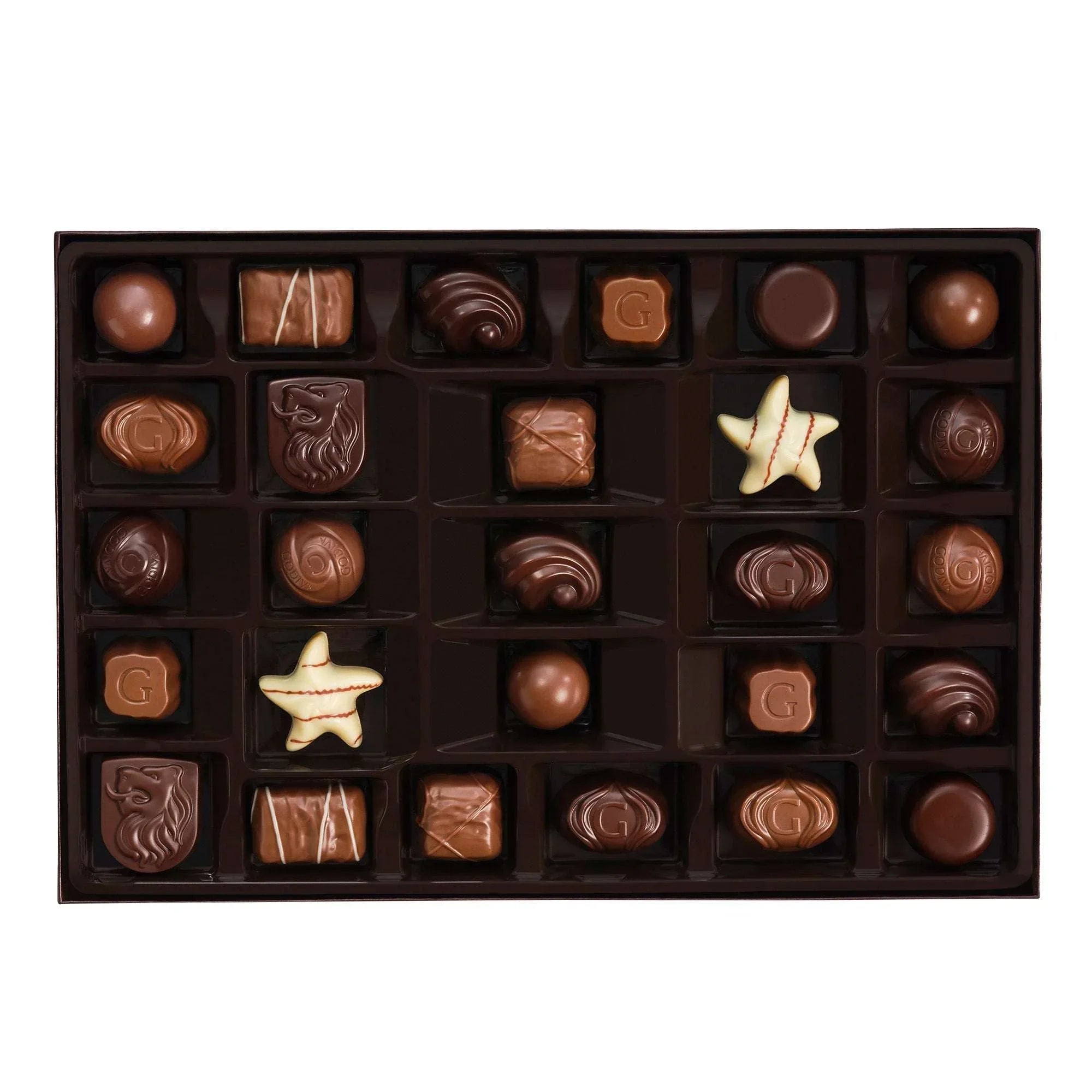 Godiva Goldmark Assorted Chocolate Gift Box, 4 Pack, 108 Total Pieces - USA MEGA SHOP