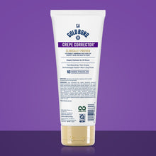 Gold Bond Crepe Corrector body and face lotion tube back label
