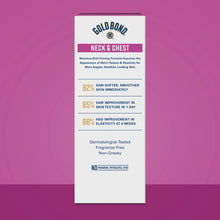 Gold Bond Age Renew Neck & Chest firming cream box back panel