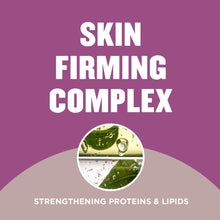 Skin firming complex graphic with strengthening proteins and lipids imagery