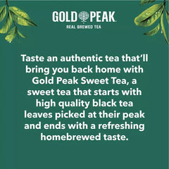 Gold Peak Sweetened Iced Tea, Bottles, 18 pk./16.9 fl. oz.