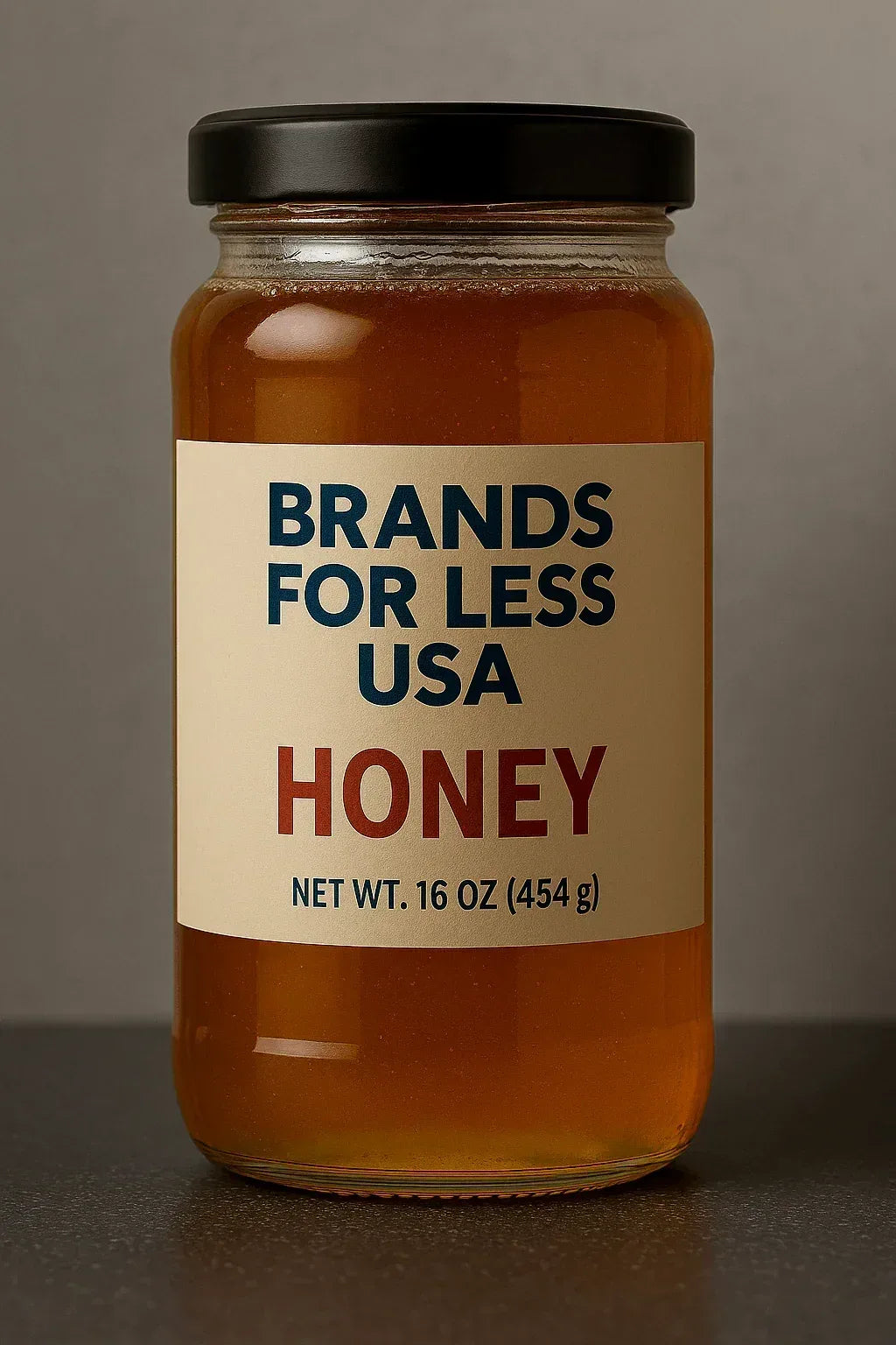 Brands for Less USA – Pure Natural Honey, Net Wt 16 oz (454g)