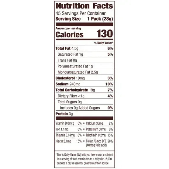 Goldfish Baked Snack Crackers, Cheddar, 1 oz, 45-count