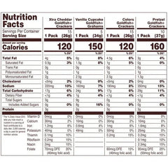 Goldfish Baked Snacks, Variety Pack, 45-count - USA MEGA SHOP