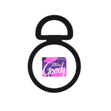 Black two-sided styling mirror with circular frame and folding stand