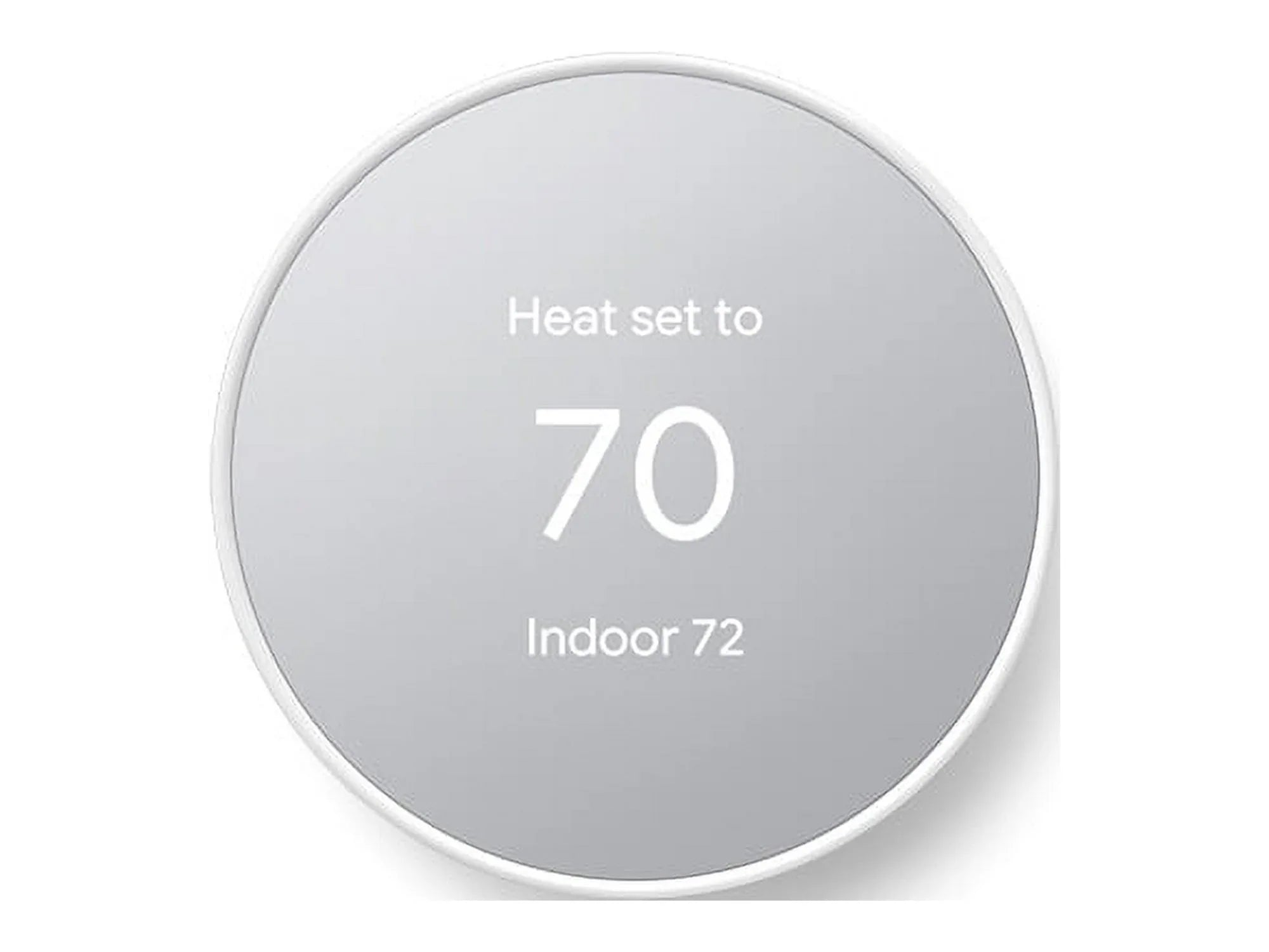 Google Nest Thermostat - Programmable Smart Thermostat for Home - Charcoal