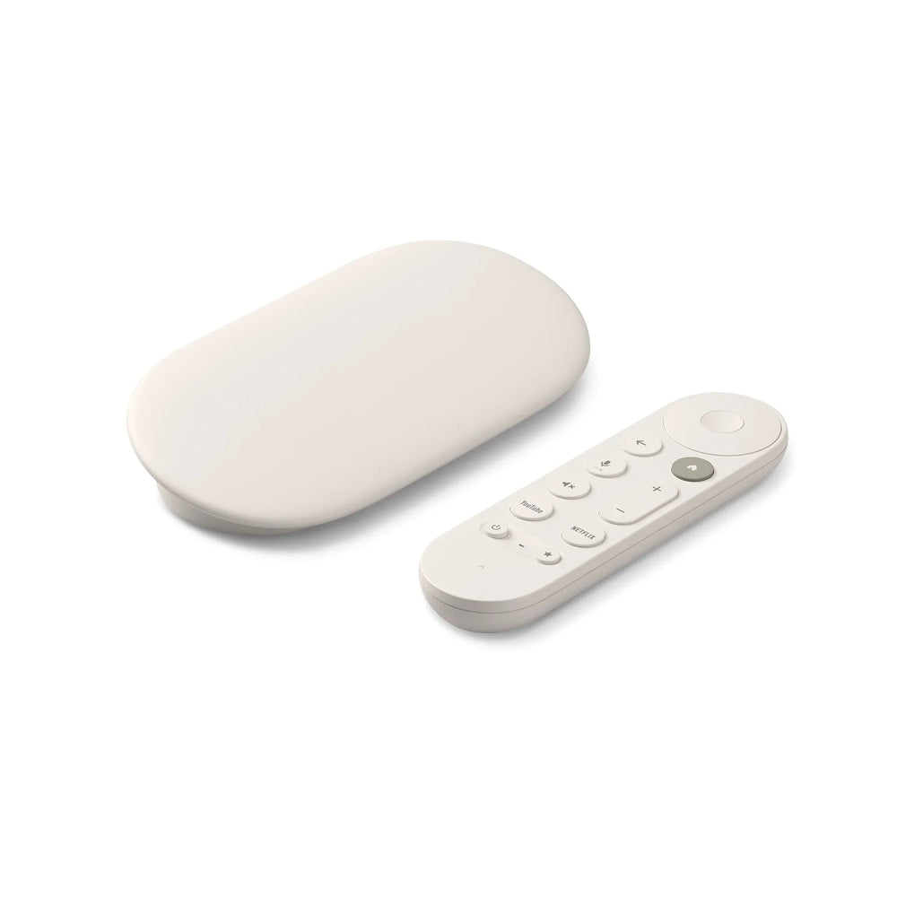 Google TV Streamer 4K - Fast Streaming Entertainment on Your TV with Voice Search Remote - Watch Movies, Shows, Live TV, and Netflix in 4K HDR - Smart Home Control - 32 GB of Storage - Haze - USA MEGA SHOP