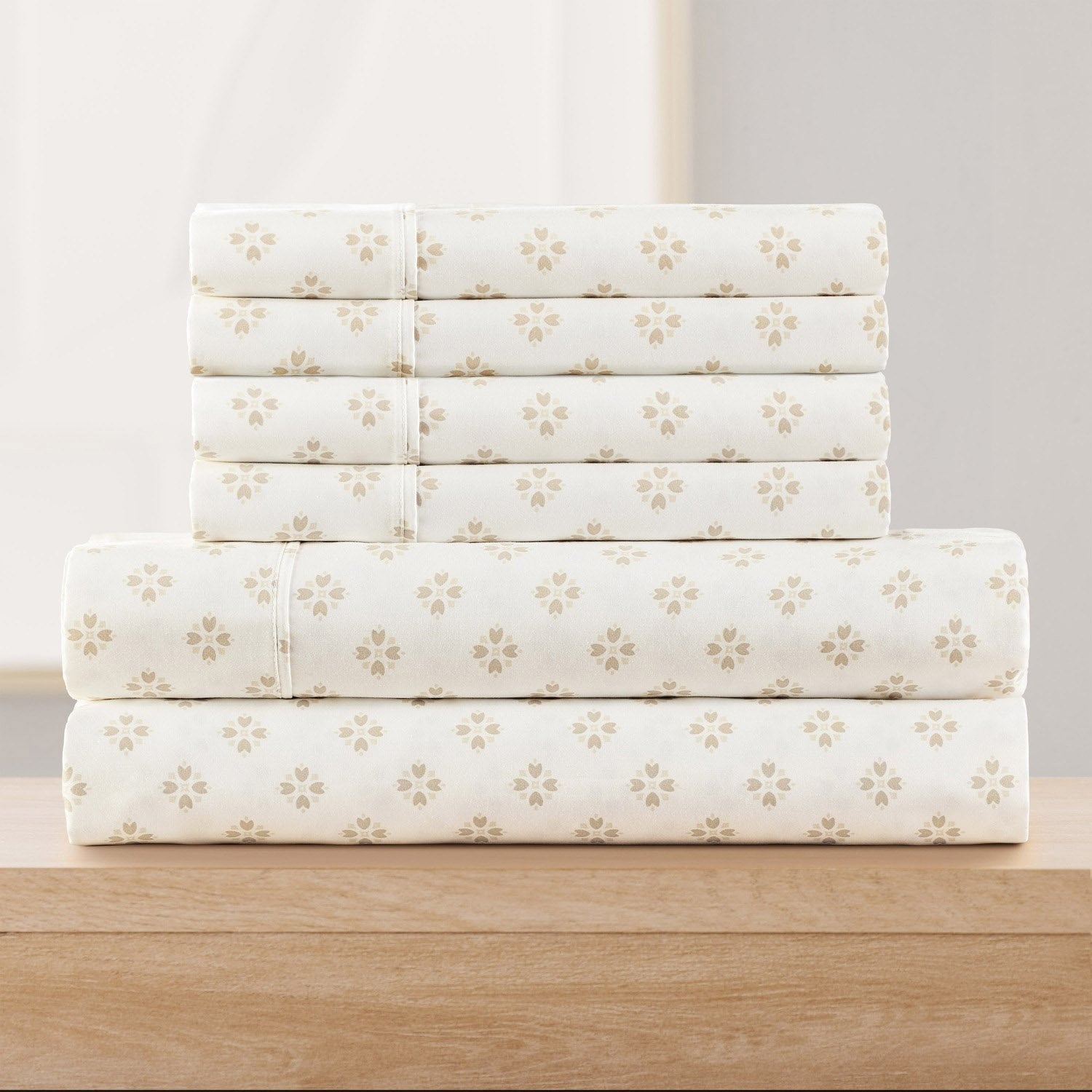 Member's Mark 500-Thread-Count Performance Printed Sheet Set, Assorted Sizes