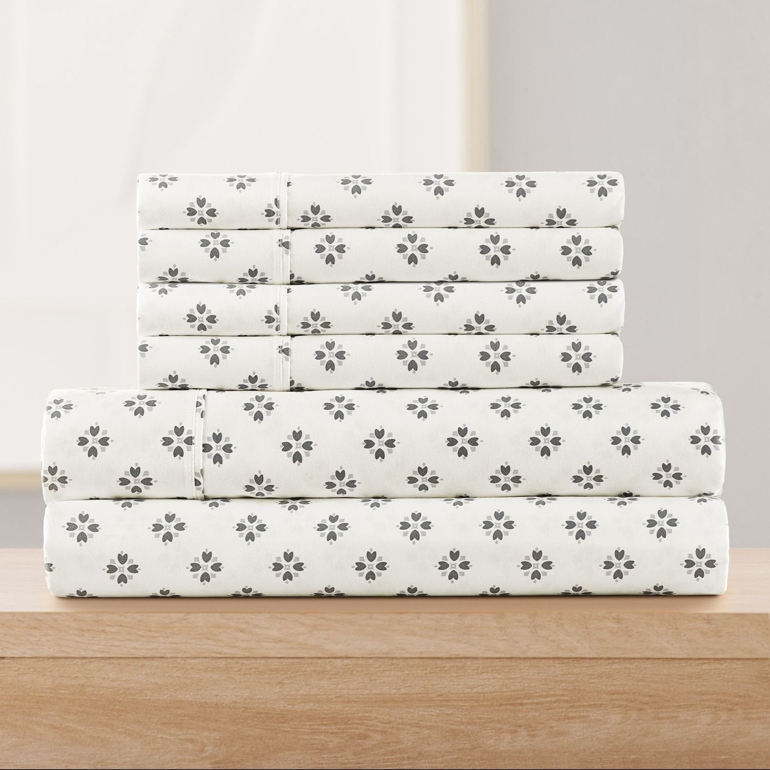 Member's Mark 500-Thread-Count Performance Printed Sheet Set, Assorted Sizes