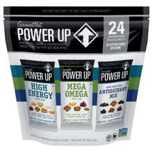 Variety pack of trail mix snack bags: high energy, mega omega, antioxidant