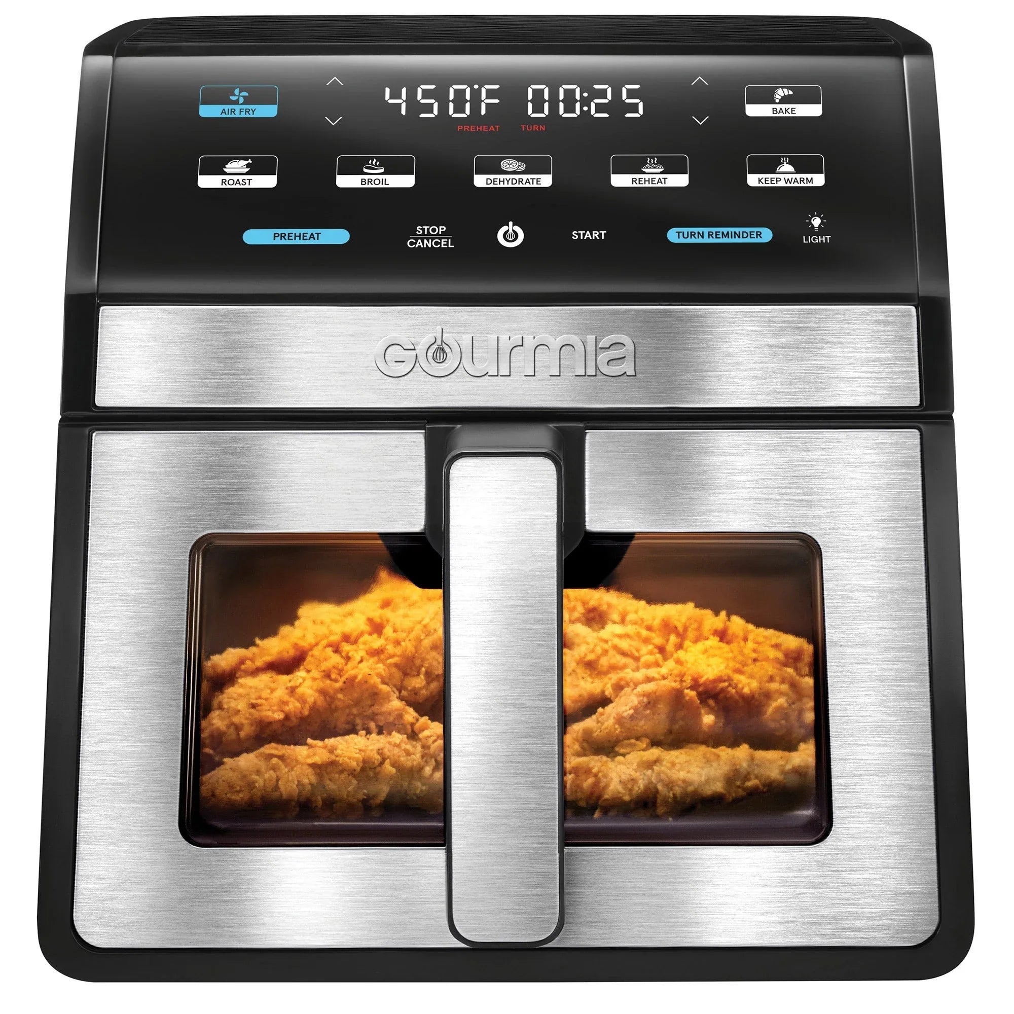 Gourmia 8-Quart Digital Air Fryer with Window & Light - USA MEGA SHOP