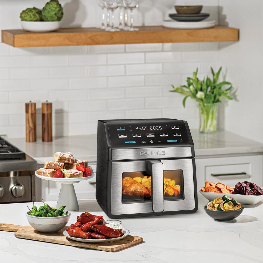 Gourmia 8-Quart Digital Air Fryer with Window & Light - USA MEGA SHOP
