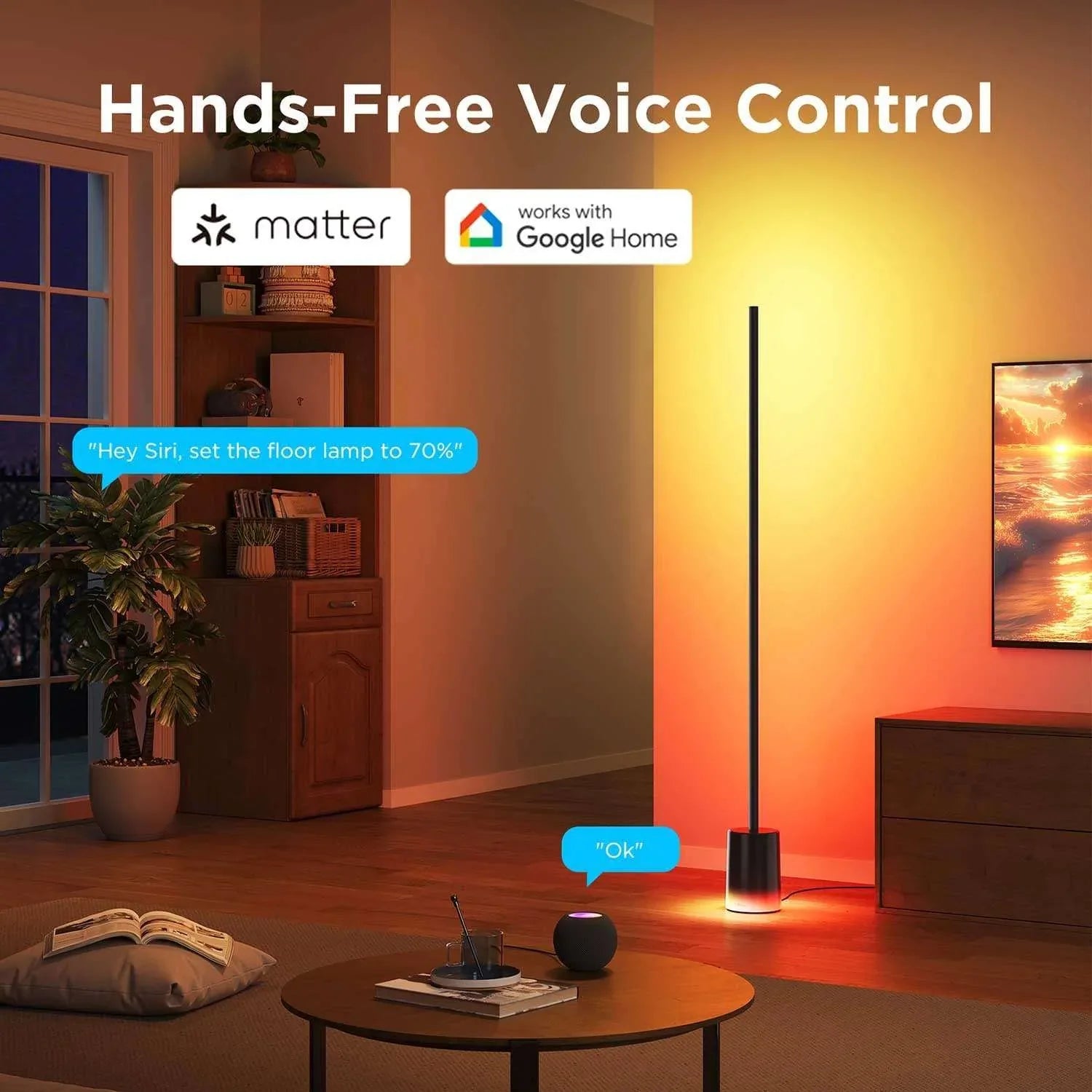 Govee RGBICWW 60 Smart Floor Lamp 2 - USA MEGA SHOP