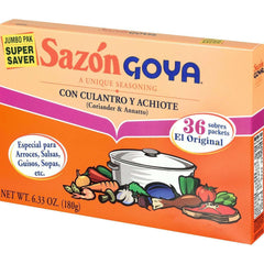 Goya Sazon 6.3 oz., 36 ct. - USA MEGA SHOP
