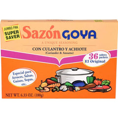 Goya Sazon 6.3 oz., 36 ct. - USA MEGA SHOP