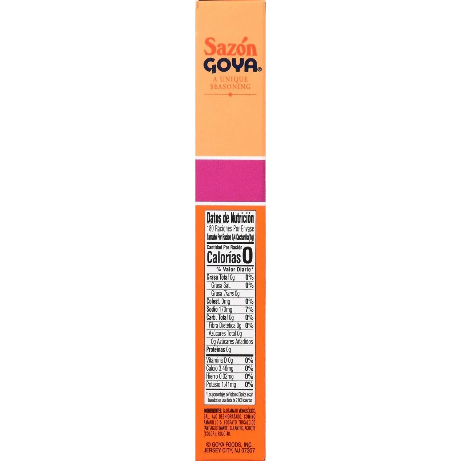 Goya Sazon 6.3 oz., 36 ct. - USA MEGA SHOP