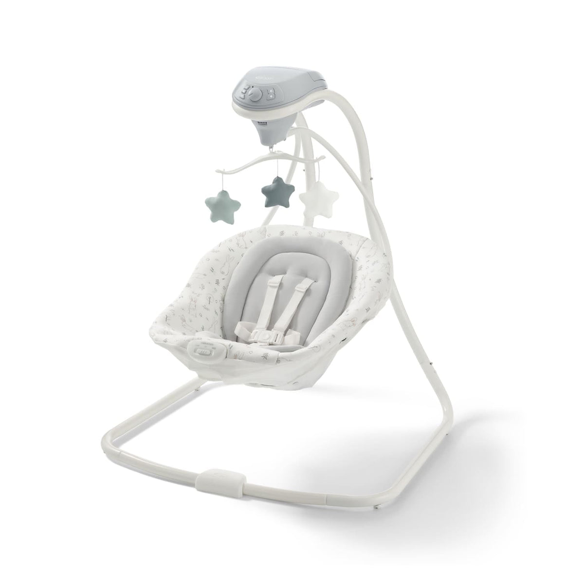 Graco Simple Sway Baby Swing, Blythe White