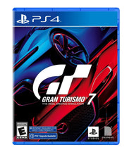 Gran Turismo 7 PS4 game case cover with blue GT7 racing car graphics