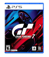 PS5 racing game case cover with PlayStation logo and Gran Turismo branding