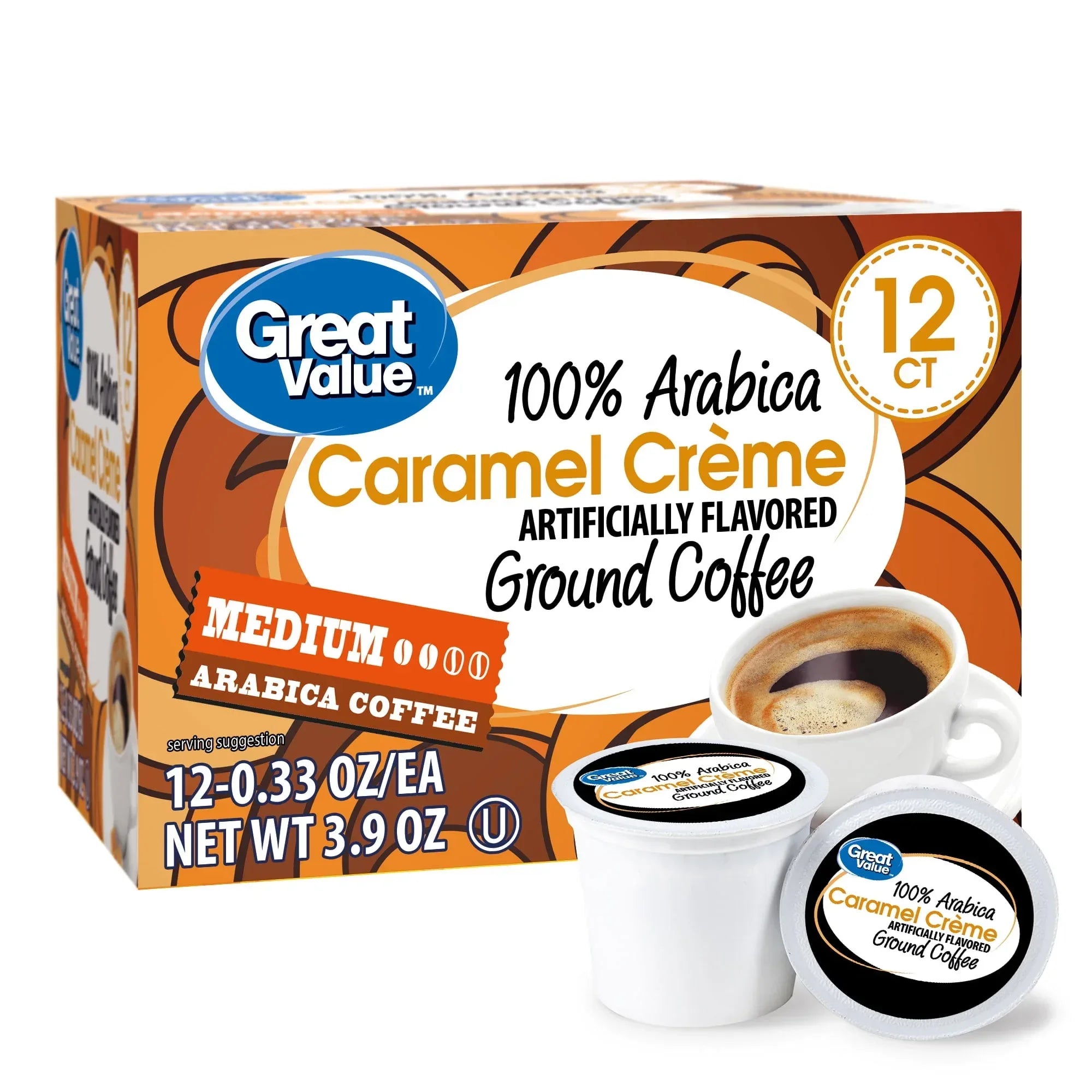 Great Value Blueberry Coffee Pods, 12 Count